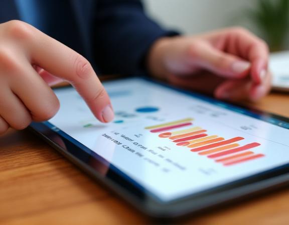 Sesión de consultoría financiera amigable